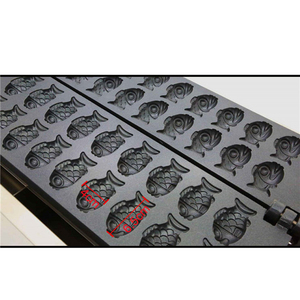 Machine de cuisson professionnelle en forme de poisson, pour faire des gâteaux et des gaufres, belge - Product Image 5