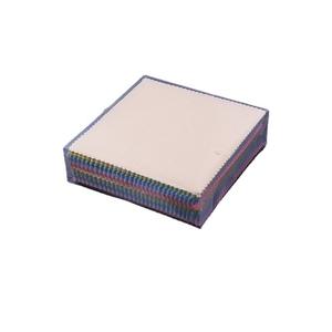 Paño de limpieza de microfibra personalizado para gafas, rectangular, con borde en zigzag, reutilizable, para gafas y gafas de sol, empaquetado en bolsa OPP, verano 2021 - Product Image 4