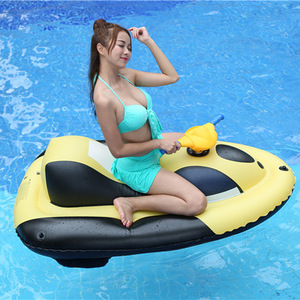 Accessoires de piscine, radeau gonflable en PVC, flotteur de piscine, bateau à moteur gonflable, <span class=keywords><strong>jet</strong></span> <span class=keywords><strong>ski</strong></span> à moteur électrique - Product Image 3