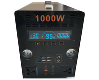 Station d'alimentation portable 1500W 1024Wh, alimentation haute capacité pour les stands de rue et la vente mobile en Asie du Sud-Est