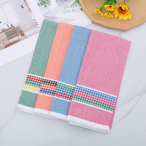 Custom Made Starry Striped Tea Towels 42x68 Cm Quick Dry Mixed Colors <b>Kitchen</b> Cleaning <b>Cloths</b> Rectangle Polyester Cotton - Product Image 1