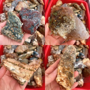 Piedra Natural de <span class=keywords><strong>Jaspe</strong></span> Oceánico al por Mayor, Cristal de Cuarzo en Bruto para Curación, Artesanía y Decoración - Product Image 4