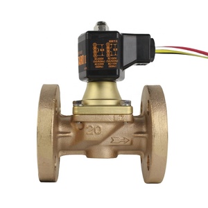Solenoide Venn PF-22 al por mayor para vapor, líquidos o aire, de acción directa, conexión de brida JIS 10K AC100V AC200V - Product Image 1