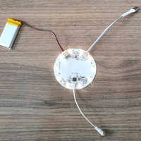 Carte de contrôle LED double couleur manuelle à interrupteur tactile JIUAN, garantie 1 an, charge maximale 5W, 1 canal, PCBA DIY pour lampe photo lune