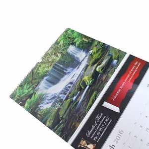 Calendriers muraux en fil de fer personnalisé Impression personnalisée Calendriers muraux mensuels géants <span class=keywords><strong>Calendrier</strong></span> mural inspirant Impression 2024 - Product Image 6
