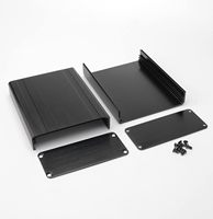 Boîtier de projet électronique en aluminium anodisé sur mesure TZR, épaisseur 0,3 mm, tolérance 0,1 mm