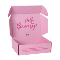 Boîtes d'expédition en carton ondulé de luxe imprimées avec logo personnalisé Boîte de paquet pour vêtements