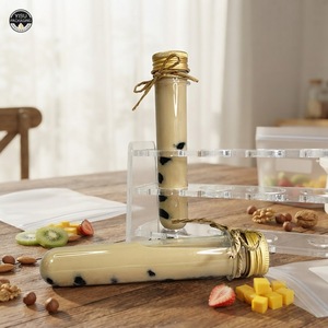 Tubi in Plastica Rotondi Personalizzabili a Prova di Bambino, Tubi Vuoti con Chiusura Pop-Top a Prova di Odore - Product Image 1