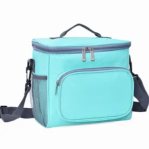 2023 custom Insulated Lunch bag Camping Neoprene Sublimation Blanks Lunch Tote bag wine cooler Bags For Picnic