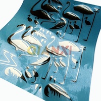 Étiquettes en nickel plaqué or 24 carats de qualité supérieure, autocollants de logo en métal électroformé