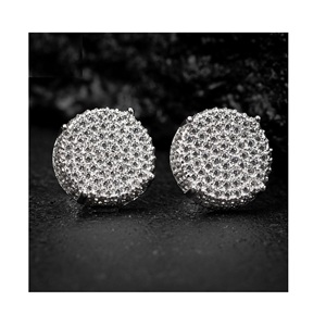 Pendientes Colgantes de Diamantes Mossinate Certificados, Alta Demanda, para Regalo del Día de la Madre, OEM/ODM Disponible al Mejor Precio - Product Image 1