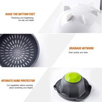 Draagbare Keuken Accessoris Tool Multifunctionele Plastic Fruit Chopper Dunschiller Rasp Shredder Set Groentesnijder
