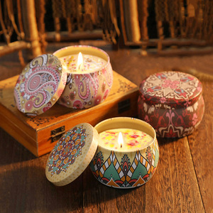 Natürliche Sojawachs-Duftkerze in Dose für Heim- und Festdekoration - Product Image 5