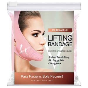 Dispositivo de adelgazamiento de barbilla doble reutilizable cinturón de estiramiento facial de línea en V con masajeador correa de barbilla para adelgazar - Product Image 6