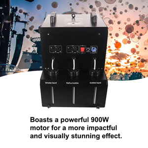 Igreslite 2-Way RGBW <span class=keywords><strong>LED</strong></span> Fogger Máy bong bóng đám cưới bên khói bong bóng FX máy - Product Image 5