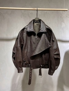 Nouvelle veste bomber décontractée pour <span class=keywords><strong>femme</strong></span>, style motard, courte, ample, pour l'automne, avec doublure en polyester - Product Image 4