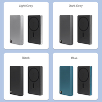 Batterie externe ultra-mince 10000 mAh USB-C 35W à chargement rapide magnétique sans fil, chargeurs portables 10W compatibles 15W 20W 30W avec LED extérieure