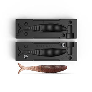 ZAKO Swimbait, литьевая форма, мягкая пластиковая рыболовная приманка, Набор для изготовления алюминиевых наживок с поддержкой OEM/ODM - Product Image 2