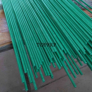 3/8 Green Solid Fiberglass <b>Rod</b> - Product Image 4