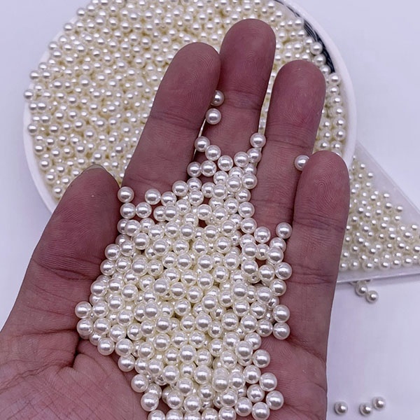 Wholesale ABS Plastic Half Round Pearl