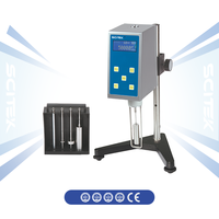 Viskometer Digital SCITEK 4 Jenis Spindle Akurasi ±1% Adaptor Viskometer Ekstrim Rendah Adaptor Sampel Kecil Layar LCD untuk Laboratorium
