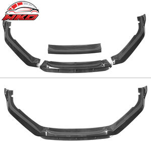 ลิ้นกันชนหน้าสำหรับ Honda Accord 2021-2022 IKON V2 ลายคาร์บอนไฟเบอร์ สปอยเลอร์ 4 ชิ้น ดิฟฟิวเซอร์ ป้องกันกันชนหน้า - Product Image 4