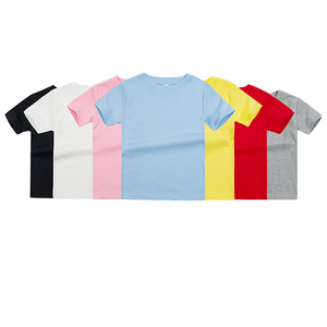 Vente en gros du fabricant T-shirt à manches courtes en coton décontracté pour garçons 100% coton pour enfants - Product Image 1