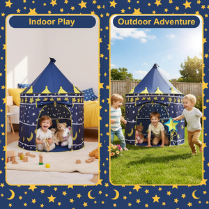 Nhà Máy Giá gia đình trong nhà độc đáo bầu trời đầy sao mô hình lâu đài hình dạng có thể gập lại trẻ em lều cho Thời gian chơi - Product Image 6