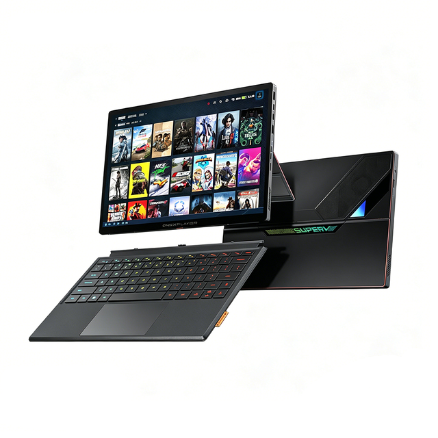 2026 New OneXplayer Super V 14'' 2.8K 120Hz Oled Touch Screen Ultra X7 358H 48GB RAM Al Mobile Workstation Laptop Handled