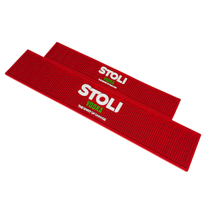 แผ่นรองบาร์ยางแบบหนาพิเศษ แผ่นรองกันน้ำหก PVC ซิลิโคน แผ่นรองบาร์สำหรับผับ ถาดรองน้ำหยดเบียร์ แผ่นรองกันลื่นสำหรับบาร์ - Product Image 4