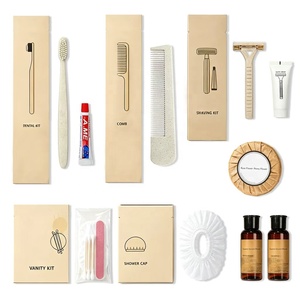 Kit de Baño Desechable Ecológico y Biodegradable de Exportación Directa de Fábrica con Accesorios Compostables para Hoteles y Cadenas Hoteleras - Product Image 2