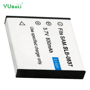 3.7V 830MAH SLB 0837 SLB-0837 SLB-0837B 디지털 카메라 배터리 삼성 디지맥스 I6 PMP L50 L60 L80 I70 I70S <span class=keywords><strong>L700</strong></span> L700S L73 NV용 - Product Image 5