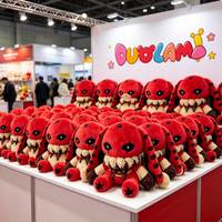 Peluche OEM de haute qualité en tissu doux pour enfants, idéale comme cadeau promotionnel d'entreprise