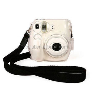 Étui de protection en silicone rigide <span class=keywords><strong>pour</strong></span> <span class=keywords><strong>appareil</strong></span> <span class=keywords><strong>photo</strong></span> instantané <span class=keywords><strong>Fujifilm</strong></span> Instax Mini 7s, sac transparent antichoc - Product Image 4