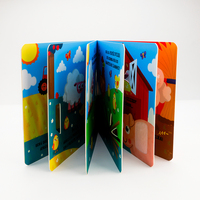 Impresión de Libros Infantiles Personalizados al por Mayor, Impresión a Todo Color, Libro Educativo con Diseño de Oveja, Tapa Dura, Impresión de Libros de Cartón
