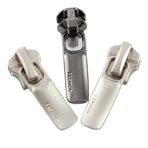 Extracteur de fermeture à glissière en métal, logo de marque à glissière, en alliage de zinc, 50 pièces - Product Image 1