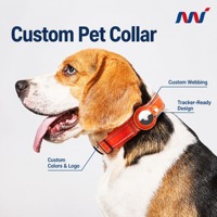Collier de suivi GPS AIRTAG en nylon élégant et résistant pour chiens et chats, fonction anti-perte, localisateur intelligent pour animaux de compagnie, étanche et durable, compatible
