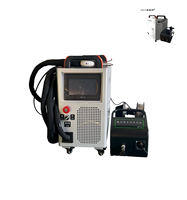Soudeuse laser à fibre portative PAT-1500 à refroidissement par air pour ustensiles de cuisine en acier inoxydable, avec paramètres de vitesse de soudage et prix avantageux