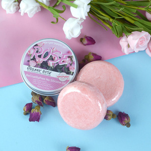 60G Biologische Natuurlijke Blikken Doos Haarverzorging Handgemaakte Zeep Anti-Haaruitval Gember Haar Verduistert Effen Natuurlijke Shampoo Bar - Product Image 4