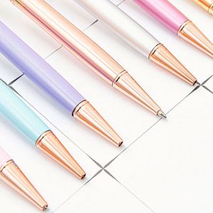 Stylo bille créatif DIY à fleurs séchées et spécimens végétaux, style japonais et coréen, à base d'huile, pour la création de boules de fleurs - Product Image 4