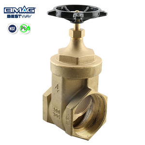 Bmag 1/<span class=keywords><strong>2</strong></span> "ถึง<span class=keywords><strong>2</strong></span>" 16บาร์ NPT เกลียวนำฟรีอเมริกันตลาดวาล์วประตูทองเหลือง LF - Product Image 3