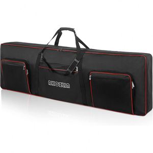 Étui de clavier souple et rembourré pour piano, avec poignées et bretelles réglables, étanche – Échantillon gratuit - Product Image 3