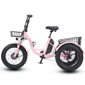 Triciclo a Pedali per Adulti in Alluminio, Bicicletta a <span class=keywords><strong>3</strong></span> <span class=keywords><strong>Ruote</strong></span>, Triciclo Cargo Economico per Adulti - Product Image 3