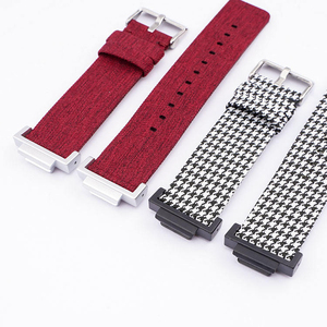 Bracelet de montre tendance en gros pour femme, bracelet de rechange en nylon et toile de 16 mm pour montres <span class=keywords><strong>Casio</strong></span> DW5600 GMA-S110 - Product Image 2