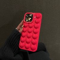Mode électrolytique amour coeur coque souple concepteur couverture de téléphone portable accessoires coque de téléphone pour Iphone 7 11 13 15 14 Pro Max