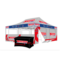 Maxcanopy Chapiteau personnalisé à usage intensif 6x6 4x4M 4x8M 20x20 50mm Tente commerciale en aluminium avec cadre pour salon professionnel Auvent pop up
