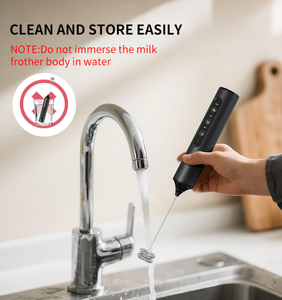 Offre Spéciale : <span class=keywords><strong>Mousseur</strong></span> à <span class=keywords><strong>Lait</strong></span> Électrique Portable 3 Têtes 3 Niveaux, Rechargeable, Sans Fil, Mélangeur à Œufs - Product Image 5