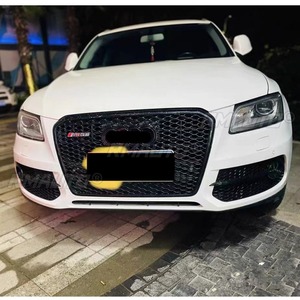 กระจังหน้ารถยนต์ กระจังหน้าทรงสปอร์ต ชุดแต่งกระจังหน้าสไตล์ RS สำหรับ Audi Q5 ปี 2013-2017 อะไหล่ตกแต่งภายนอก - Product Image 6
