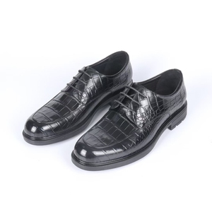 Zapatos de Vestir de Hombre de Piel de Cocodrilo Genuina de Lujo |   100% Piel de Cocodrilo |   Zapatos Formales para Fiestas y Bodas - Product Image 5