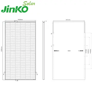 แผงโซลาร์เซลล์545W แบบครึ่งตัด182มม. แผงโซลาร์เซลล์ PV 550W 560W แผงเซลล์แสงอาทิตย์ราคา - Product Image 6